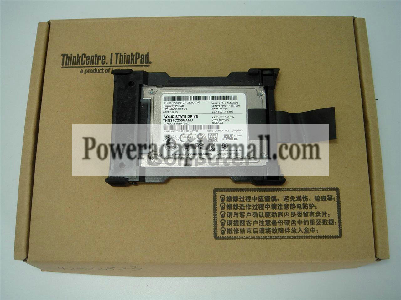 IBM ThinkPad T410 T510 W510 T410i T510i 256G Solid State Drive